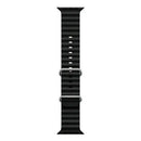 Pulseira Ocean Preta Para Smartwatch Séries Ultra 49mm