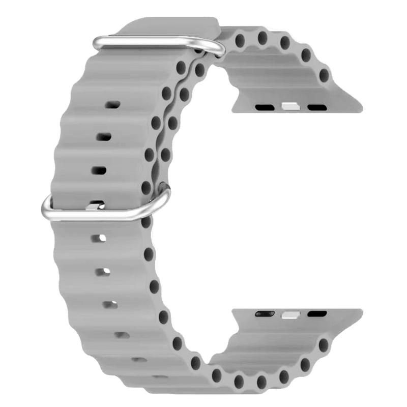 Pulseira Ocean Cinza Para Smartwatch Séries Ultra 49mm