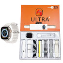 Smartwatch + 7 Pulseiras (49mm) Tela Touch