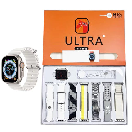 Smartwatch + 7 Alças (49mm) Tela Touch